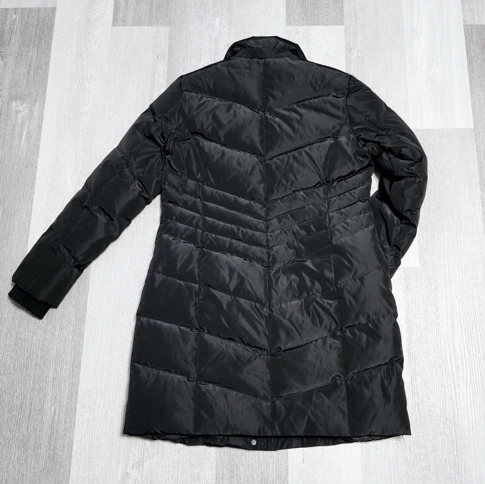 Cleo Down Black Women's Coat - Picture 14 of 16